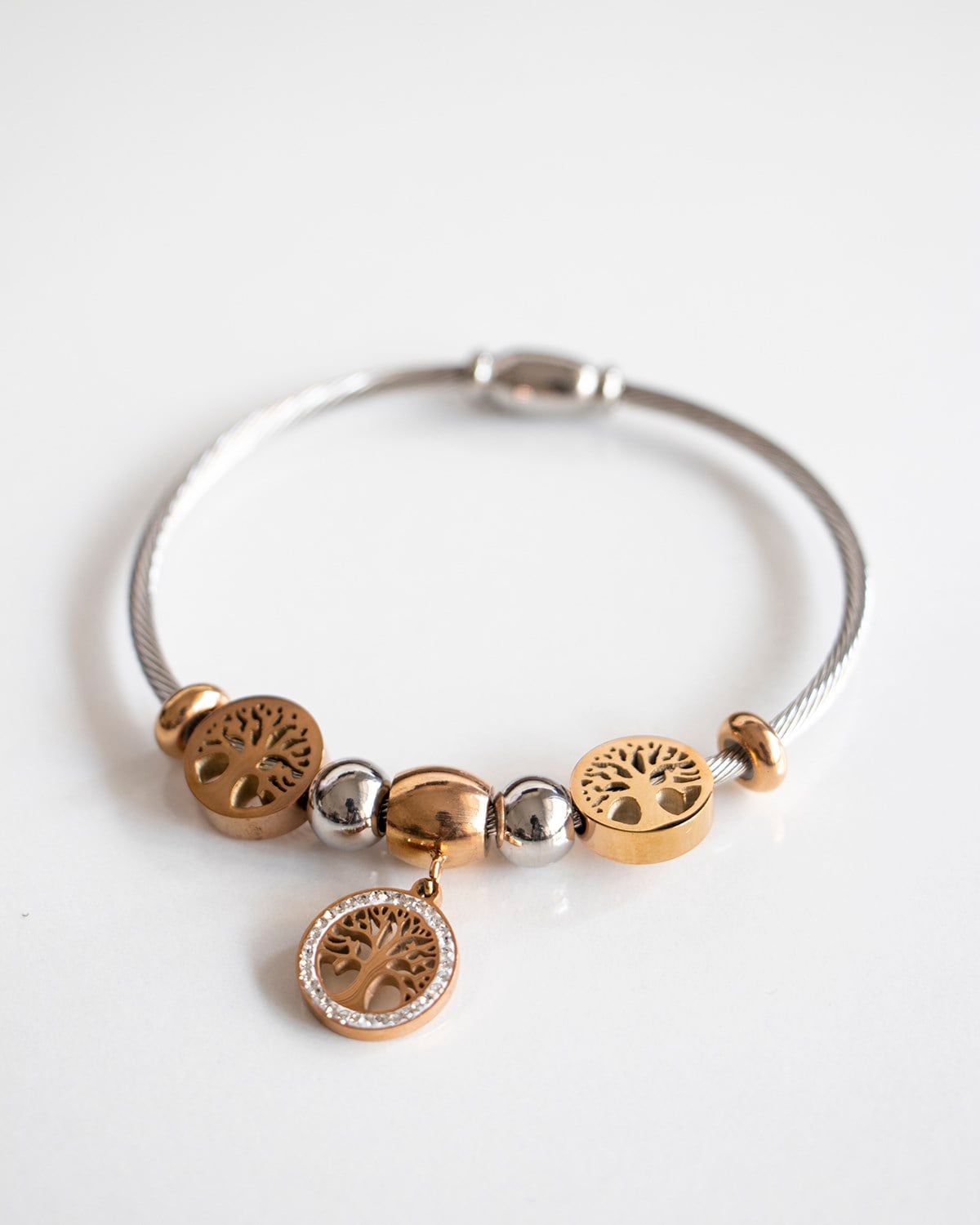 Çelik Kadın Bileklik