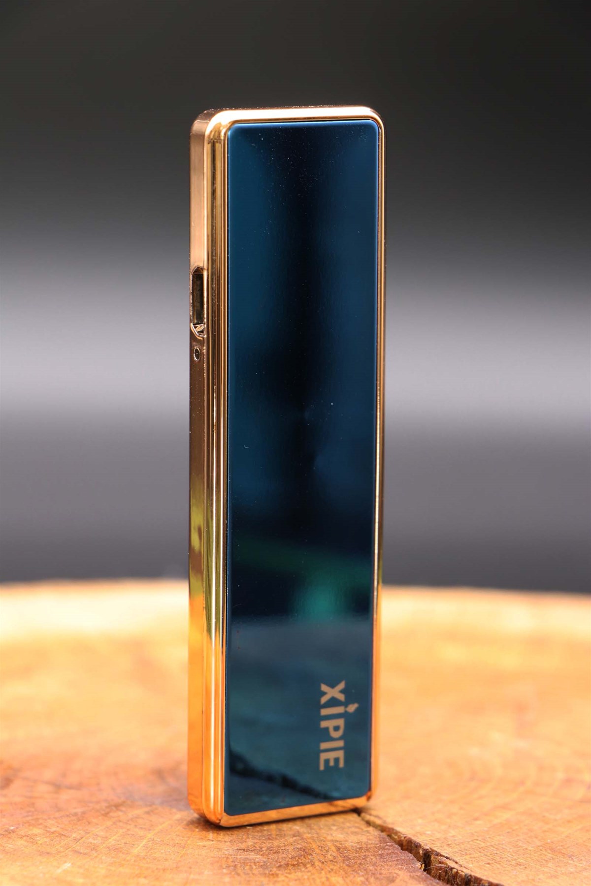 Gold-Lacivert Usb Şarjlı Çakmak
