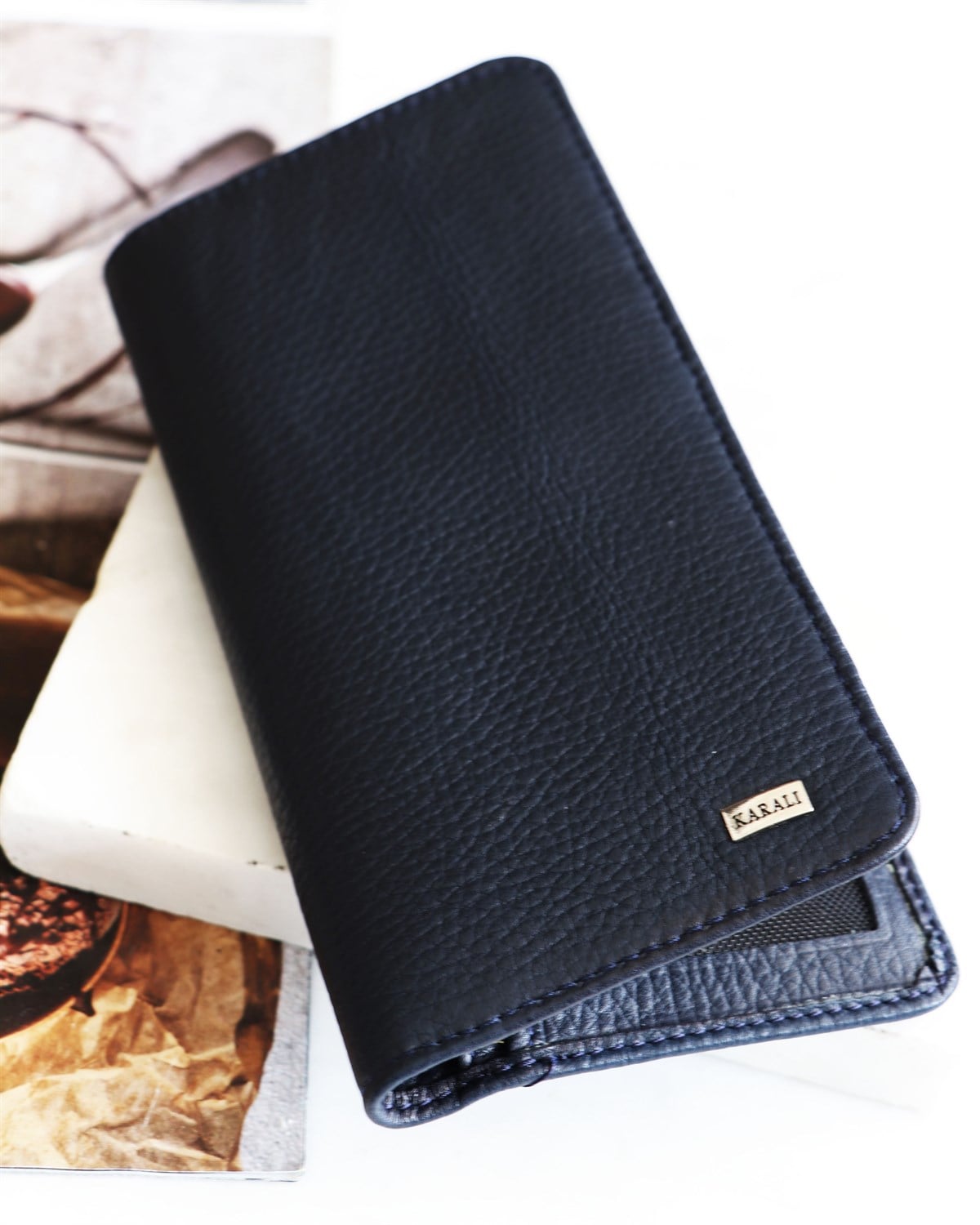 HAKİKİ DERİ TELEFON CÜZDANI