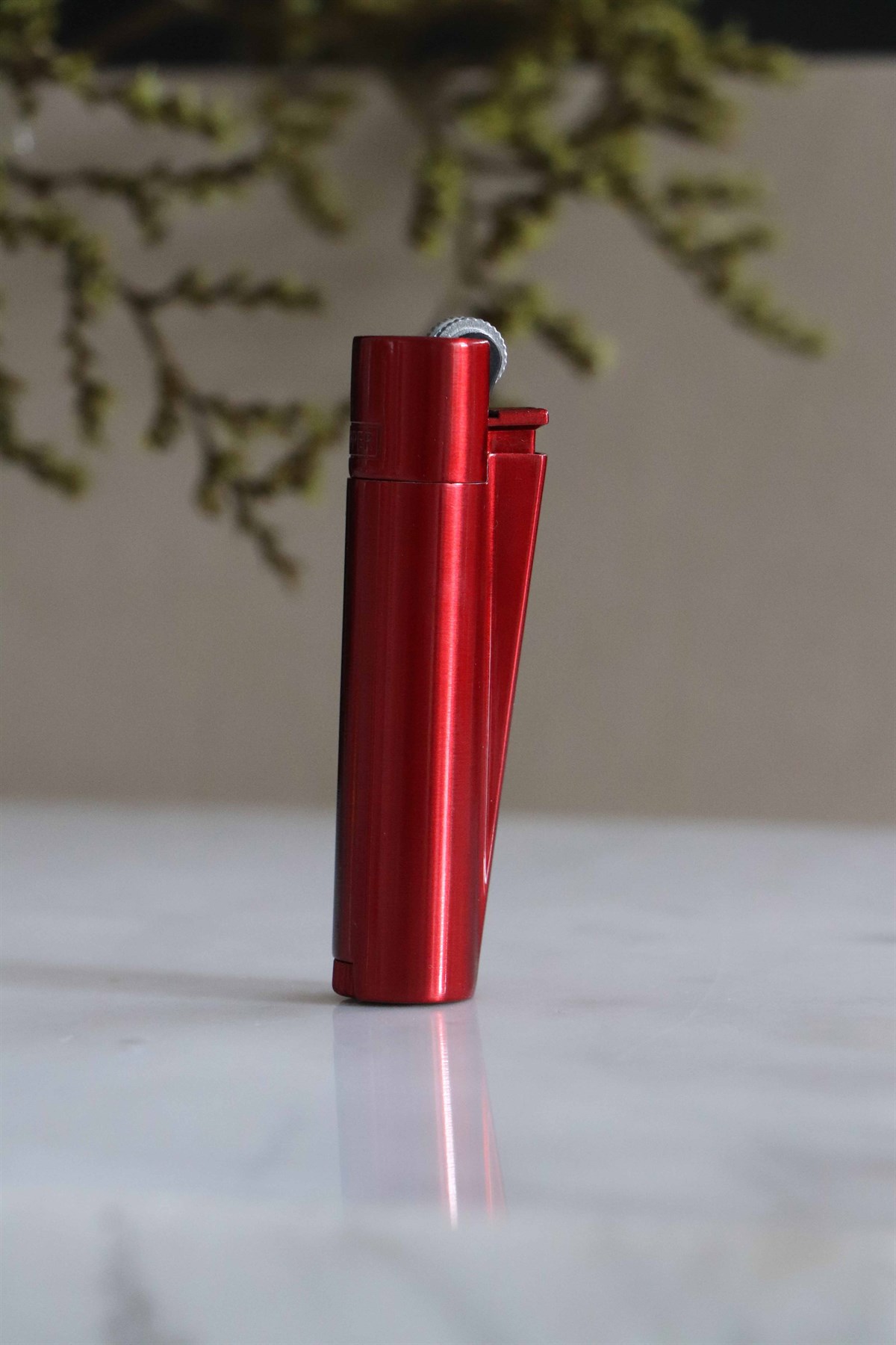 Kırmızı Renk Clipper Çakmak