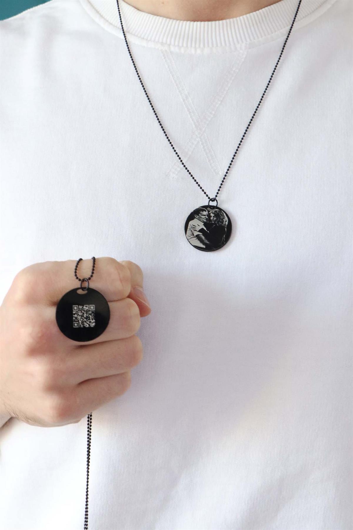 Kişiye Özel Çift Kolye 