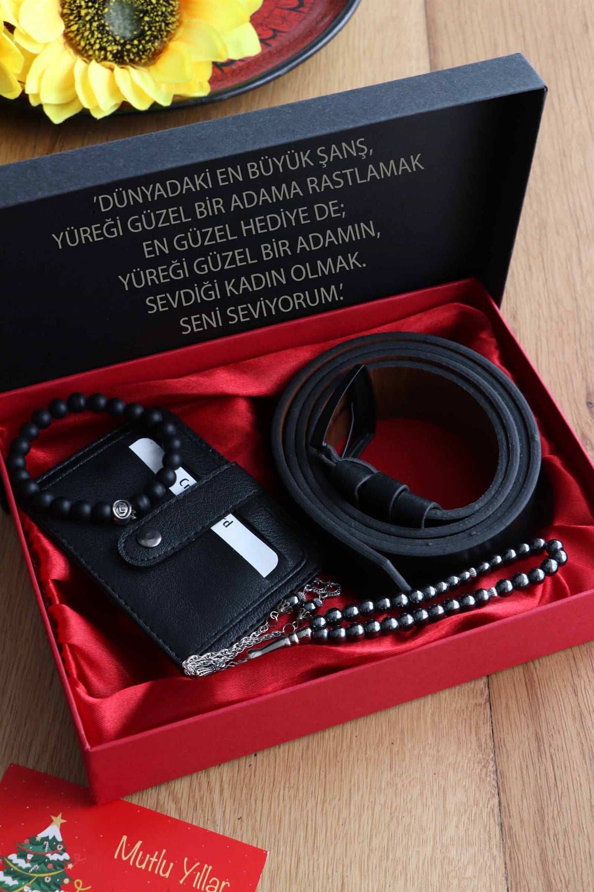 Kişiye Özel Lazer Yazı İle Erkeklere Özel  Set