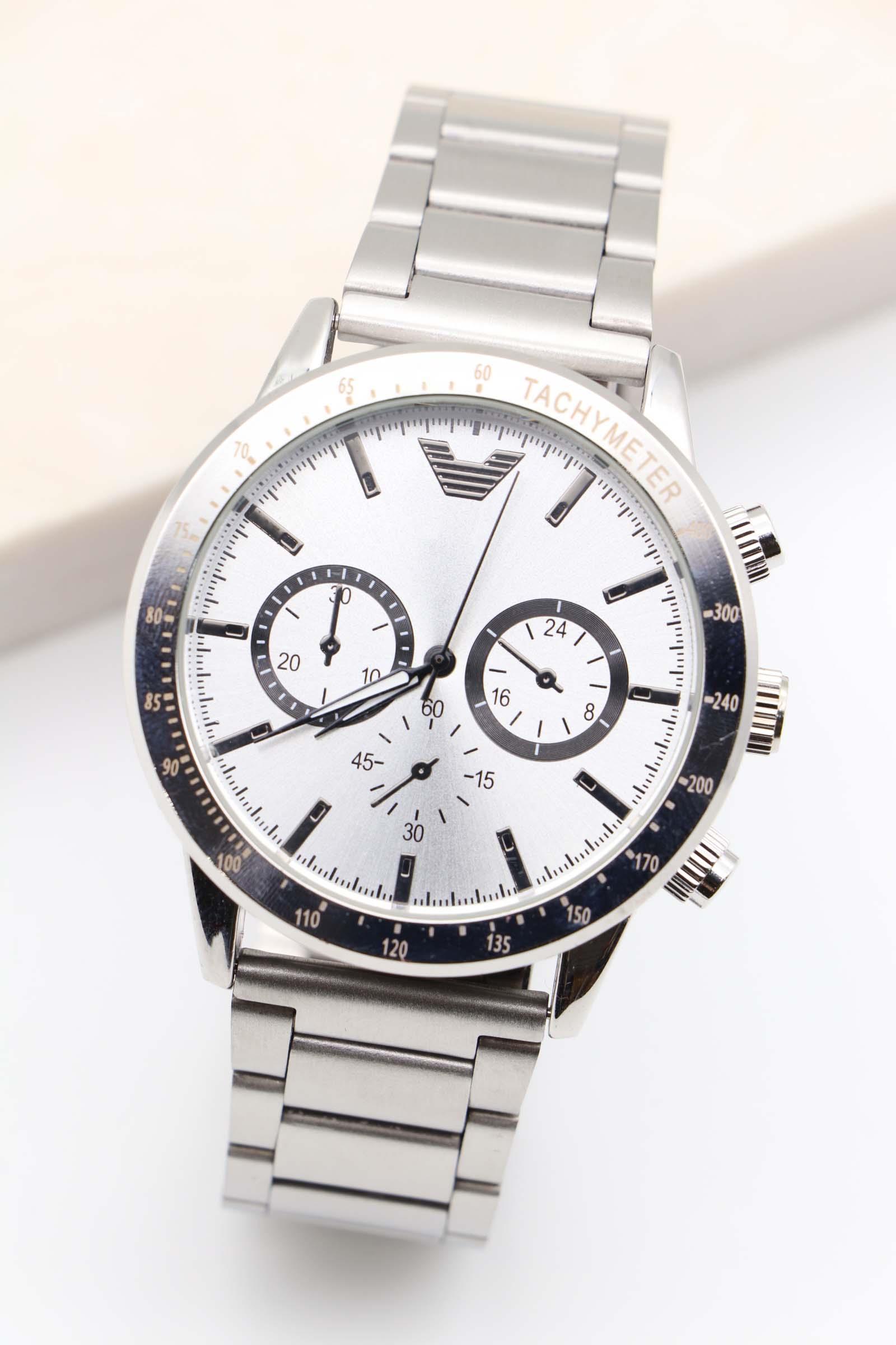Miles Silver Metal Erkek Kol Saati