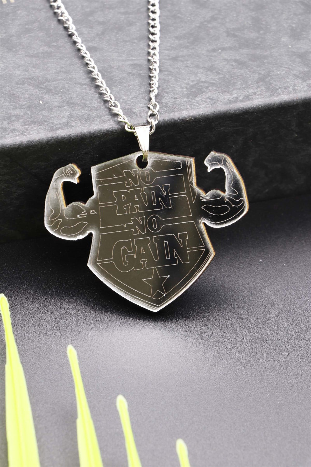 No Pain No Gain Kolye 