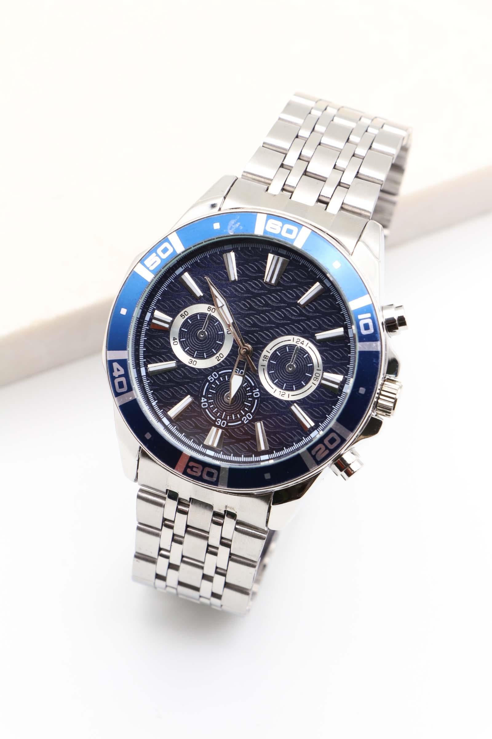 Rex Blue Metal Erkek Kol Saati