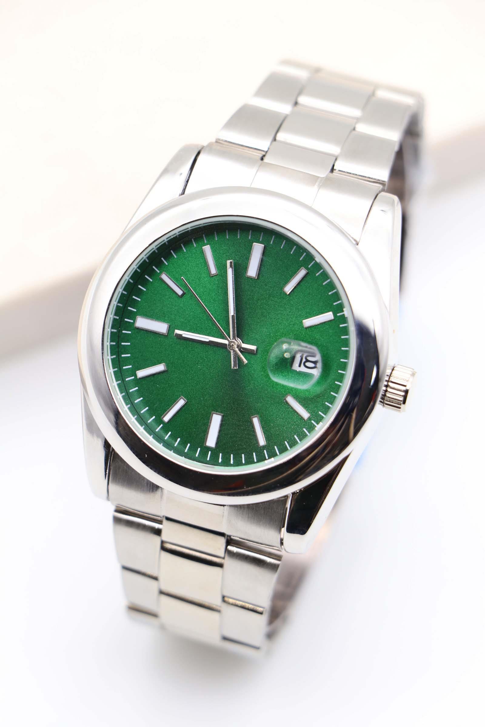 Rex New Green Metal Erkek Kol Saati