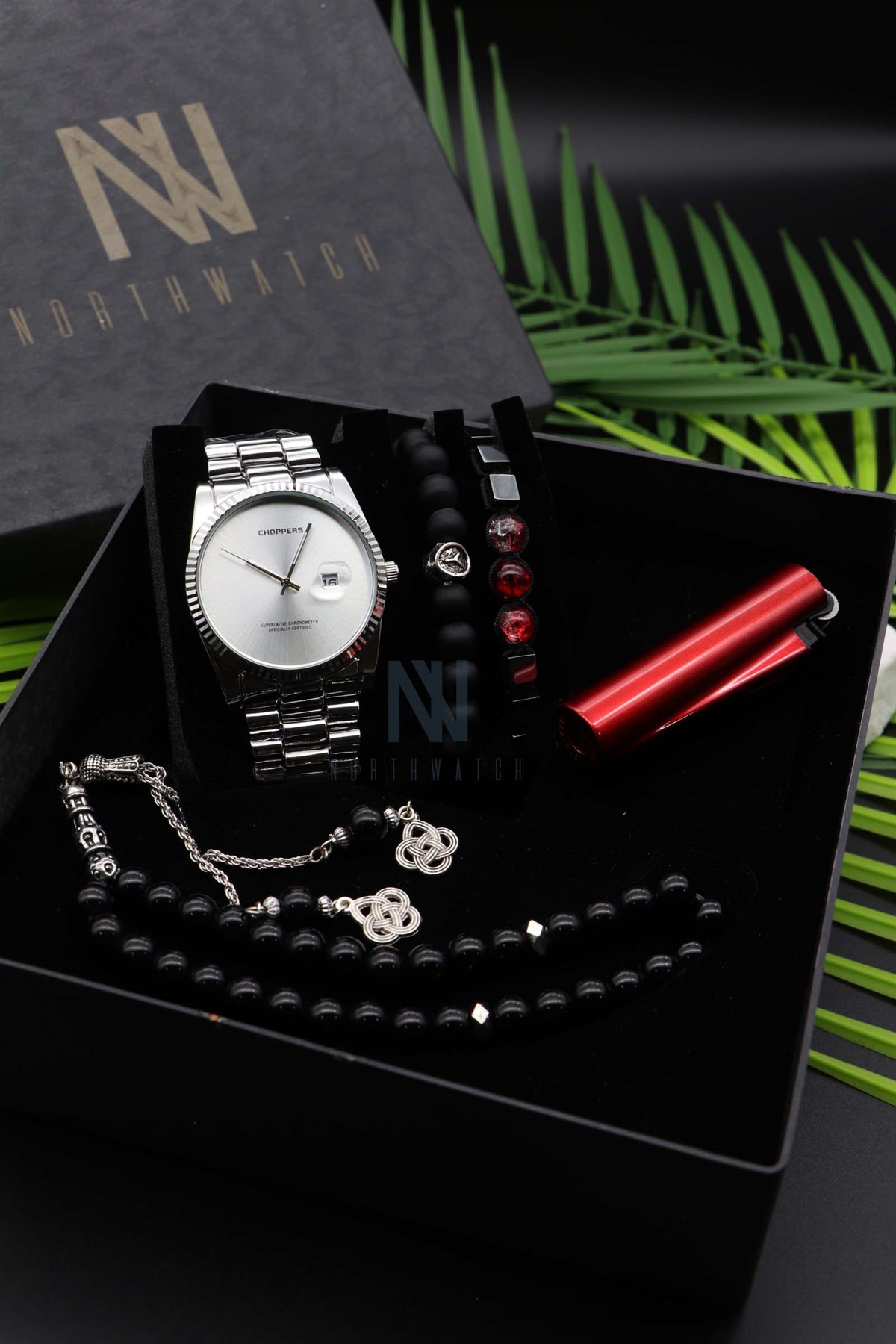 Silver Erkek Kol Saati Seti