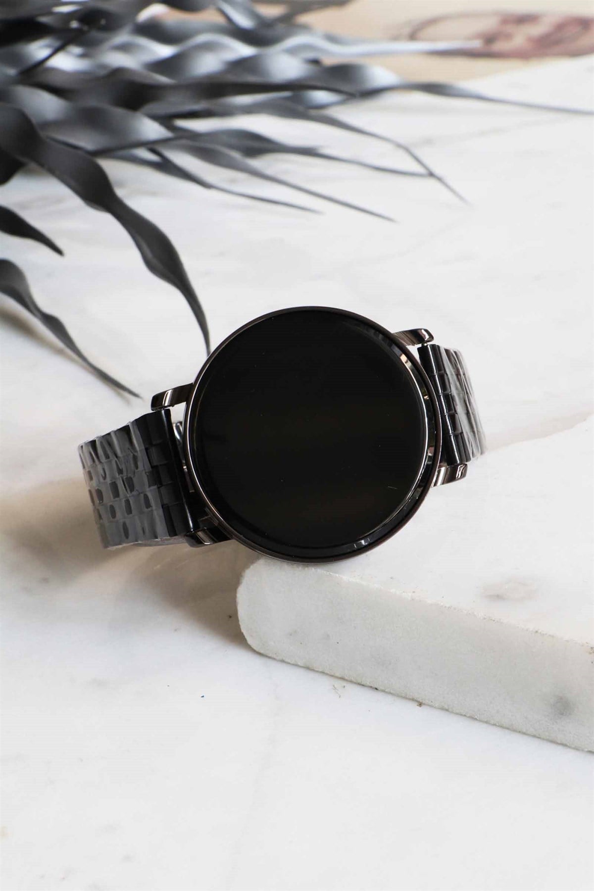 Siyah Kadran Metal SİYAH Unisex Kol Saat