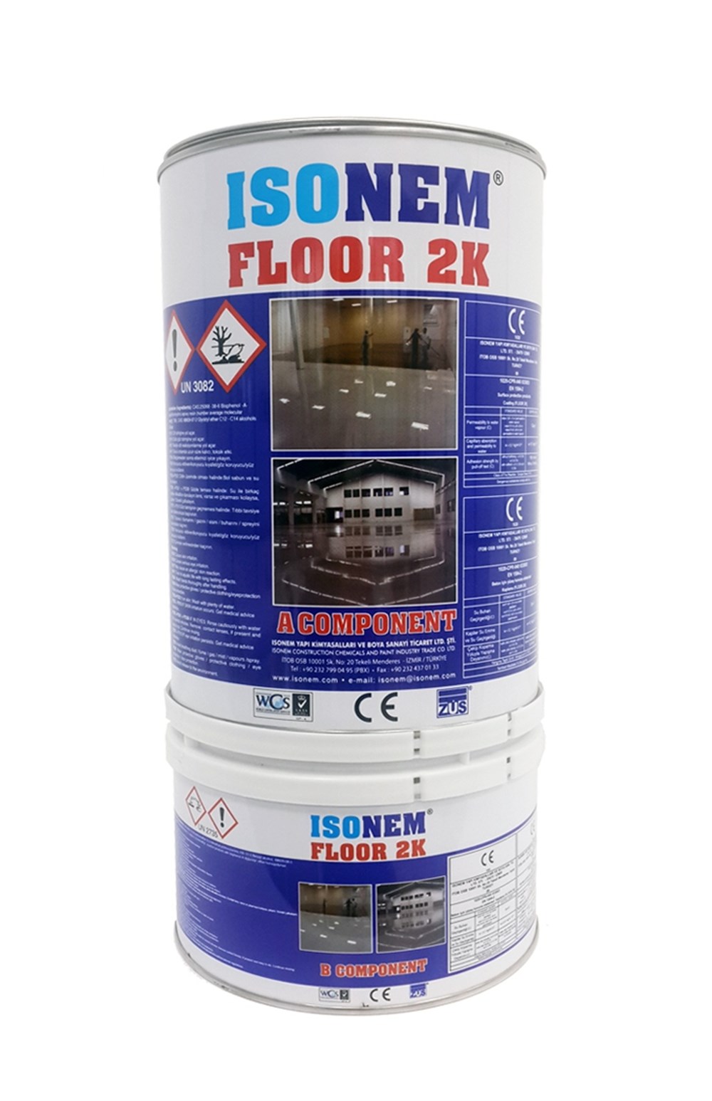 İSONEM FLOOR 2K SOLVENTSİZ EPOKSİ 5 KG