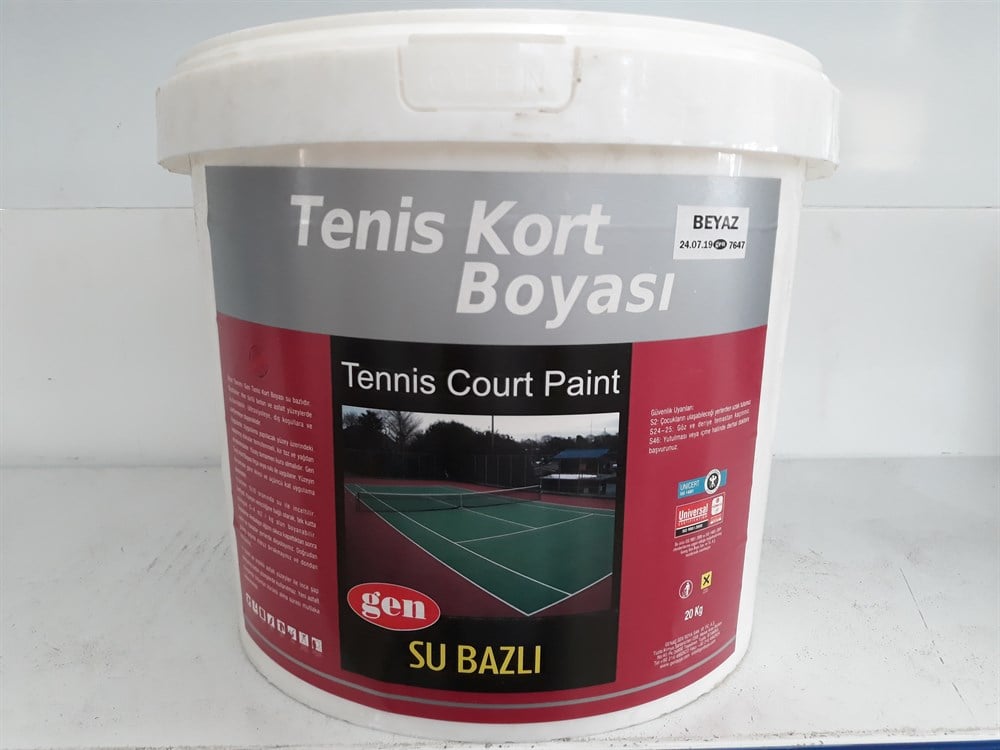 GEN TENİS KORT BOYASI 20 KG 