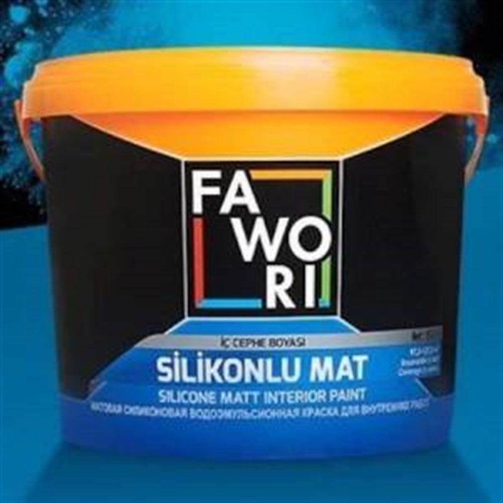 FAWORİ SİLİKONLU MAT İÇ CEPHE BOYASI 15 LT