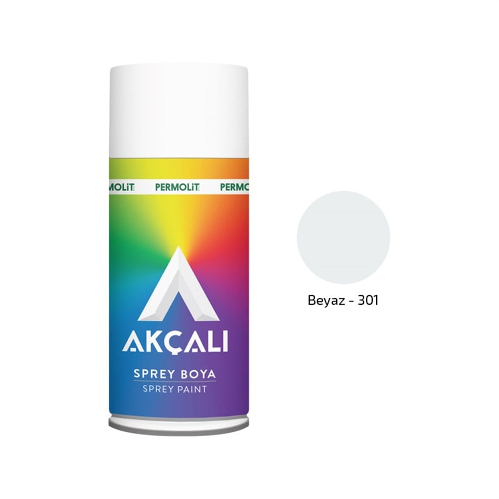AKÇALI SPREY 301 BEYAZ 400 ML