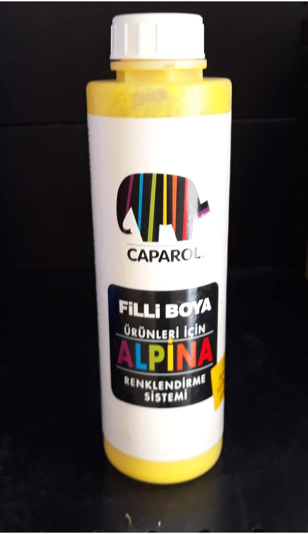 FİLLİ BOYA RENK TÜPÜ 0,6 SARI