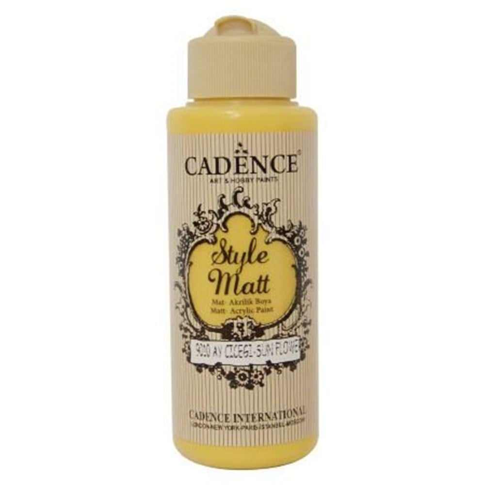 S9010 Ayçiçeği Style Matt Mat Akrilik Boya120  ml