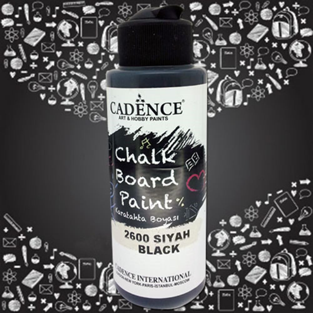 cadence kara tahta boyası siyah 120 ml