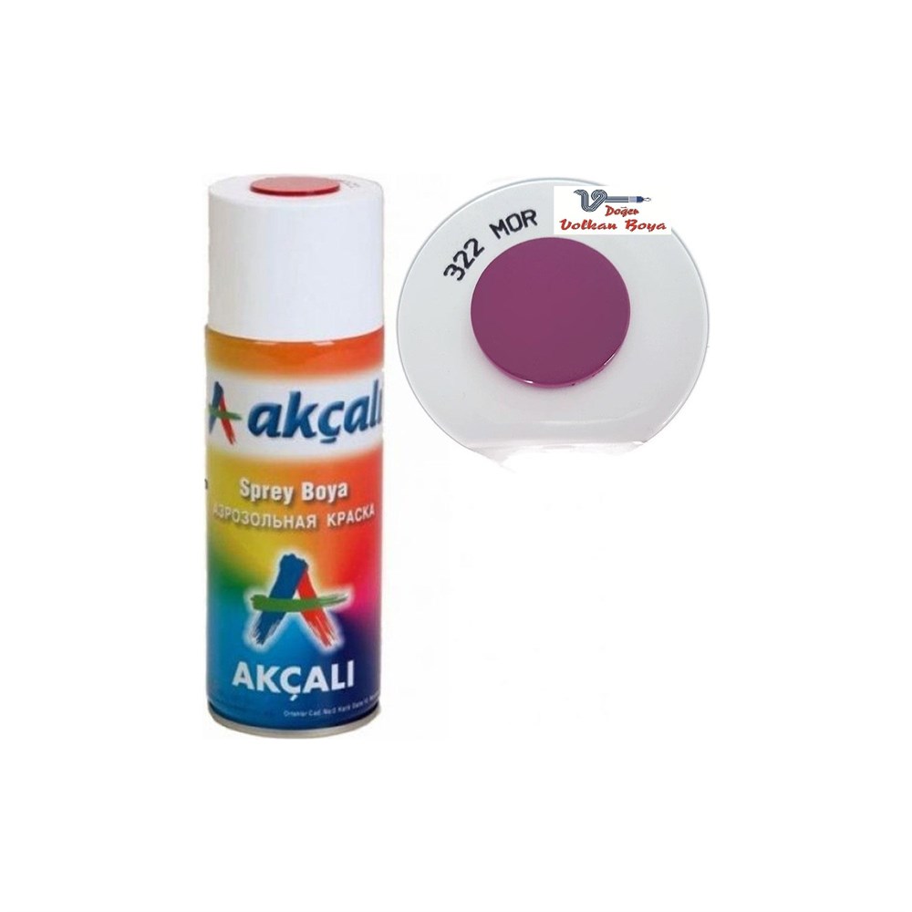 AKÇALI SPREY 322 MOR 400 ML
