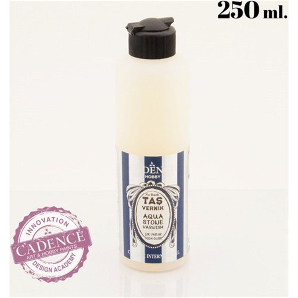 Cadence Su Bazlı taş Vernik 250 Ml