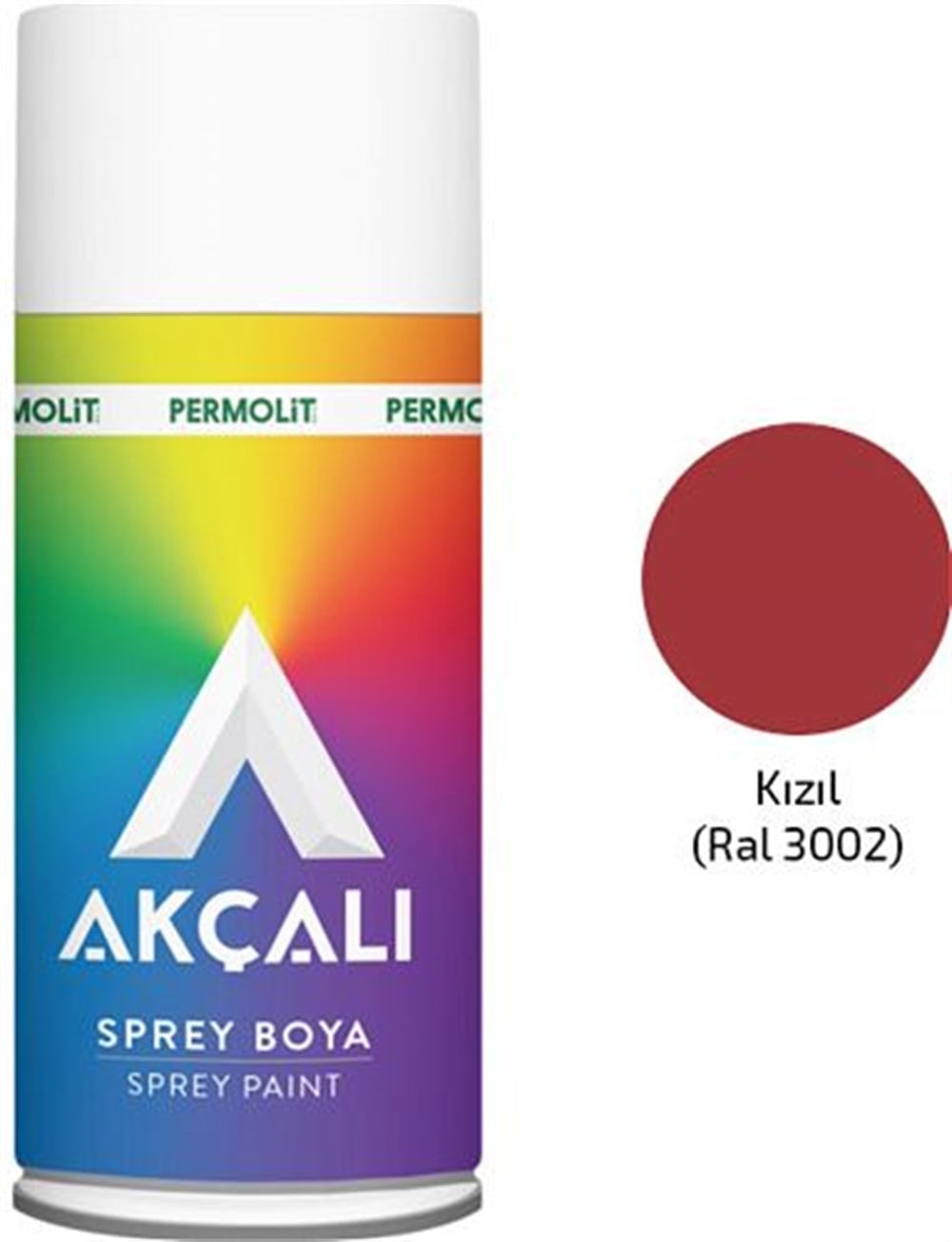 AKÇALI SPREY RAL 3002 KIZIL 400 ML