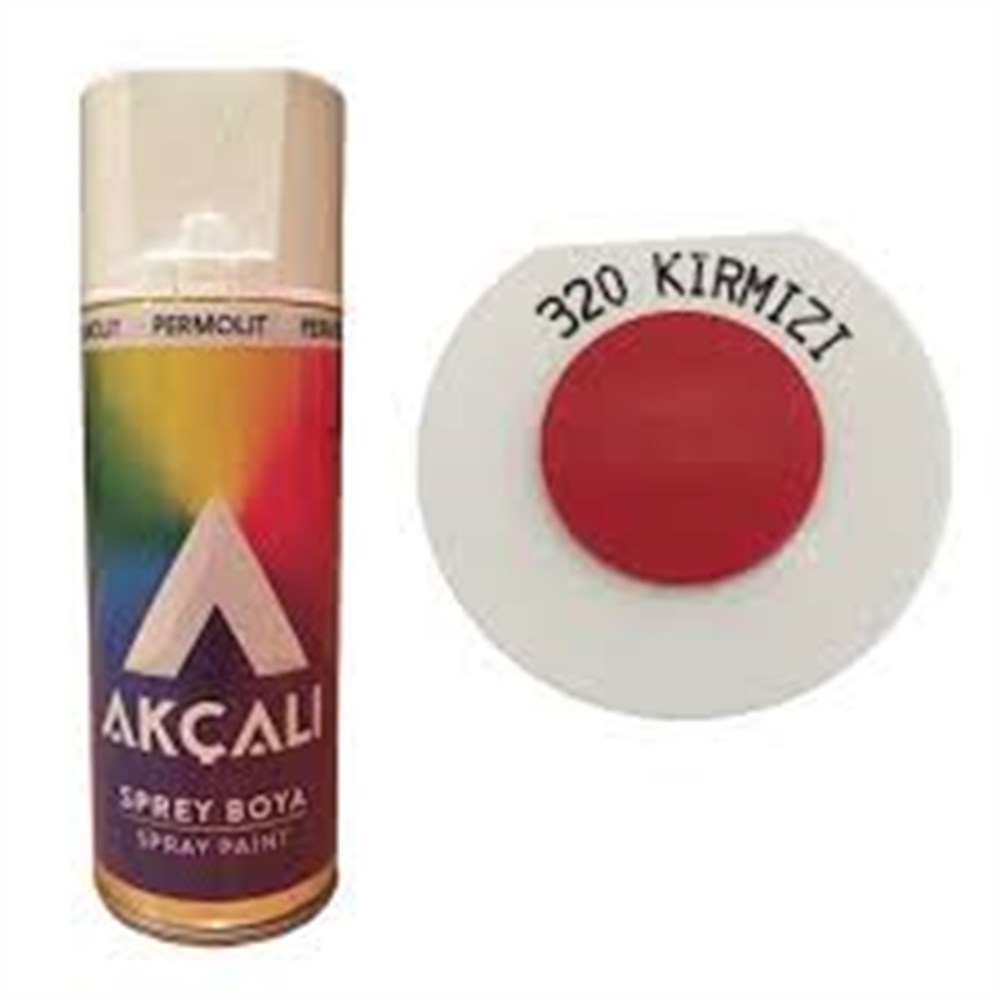 AKÇALI SPREY 320 KIRMIZI 400 ML