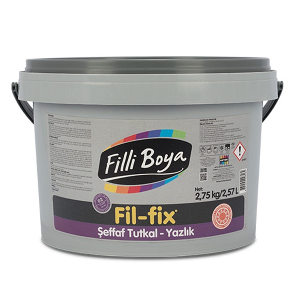 FİLLİ BOYA FİL-FİX ŞEFFAF (YAZLIK) TUTKAL 2,75 KG