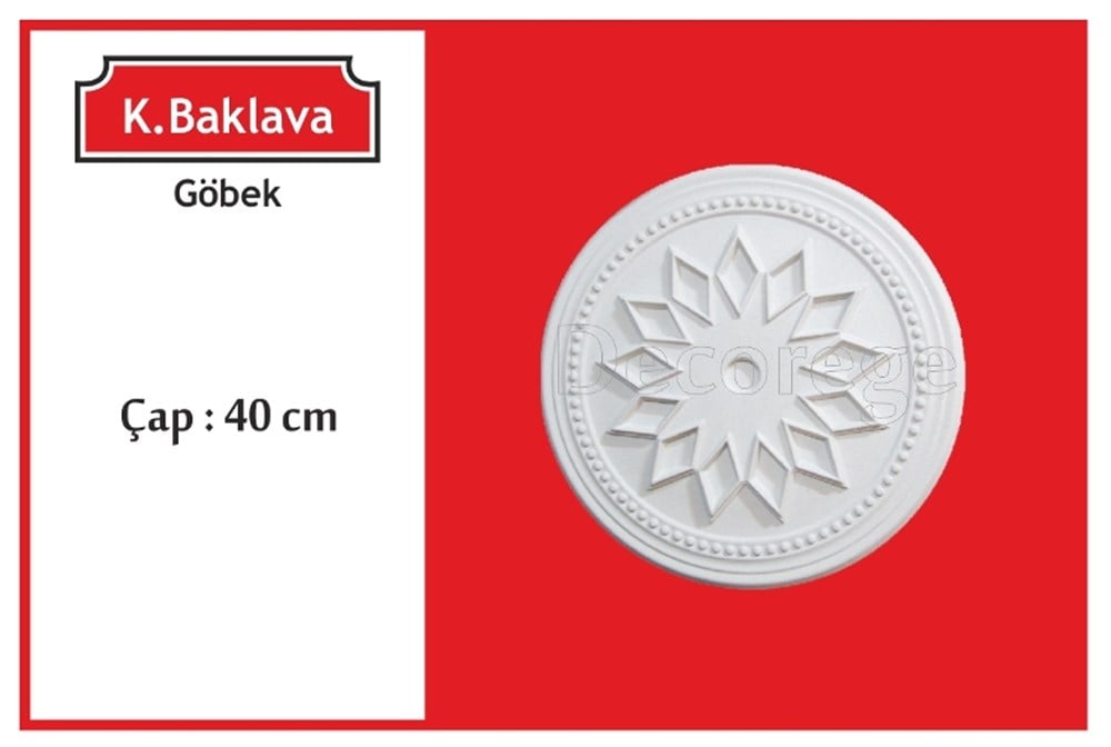 GÖBEK K.BAKLAVA MODELİ