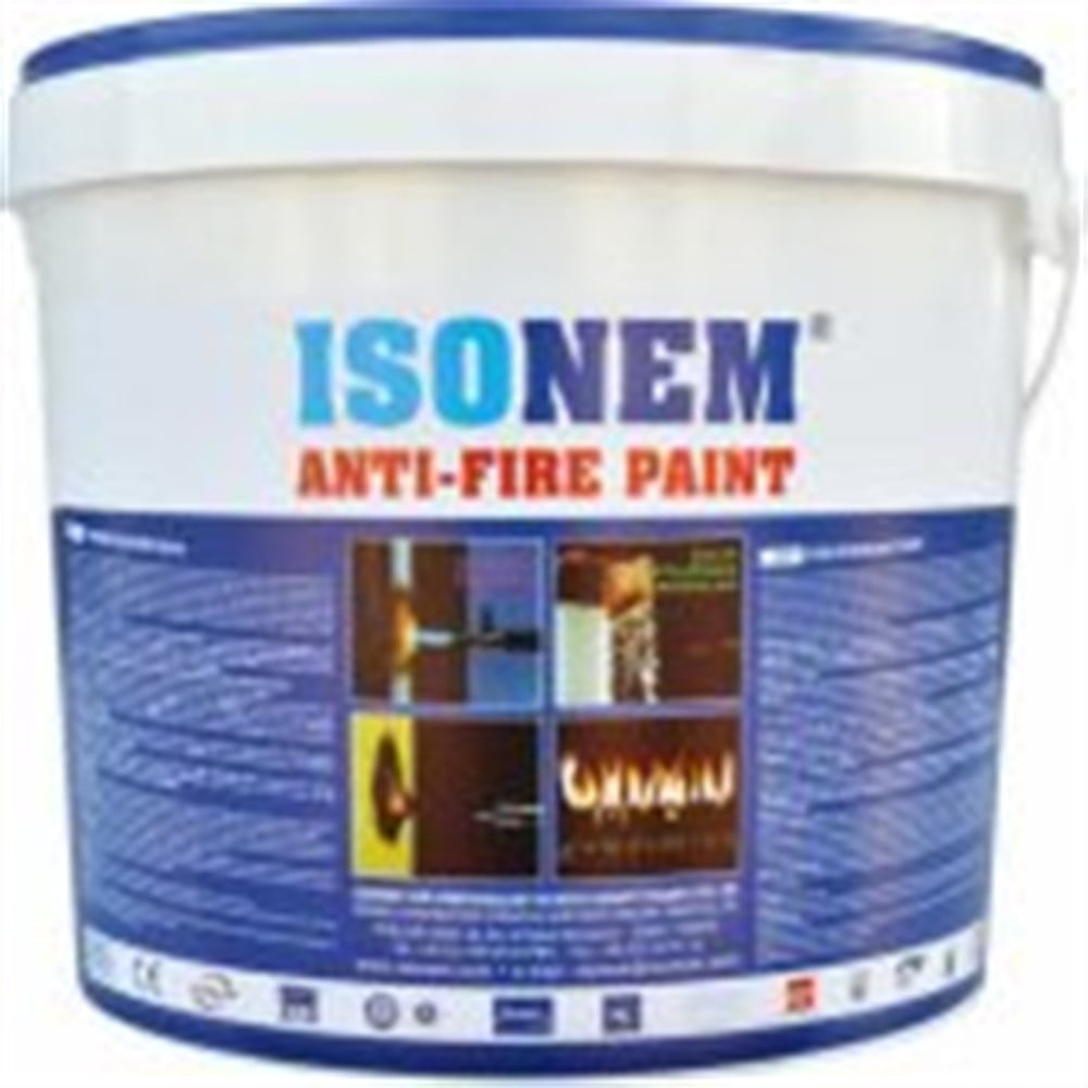 ISONEM ANTI-FIRE PAINT YANGIN GECİKTİREN BOYA 18 KG