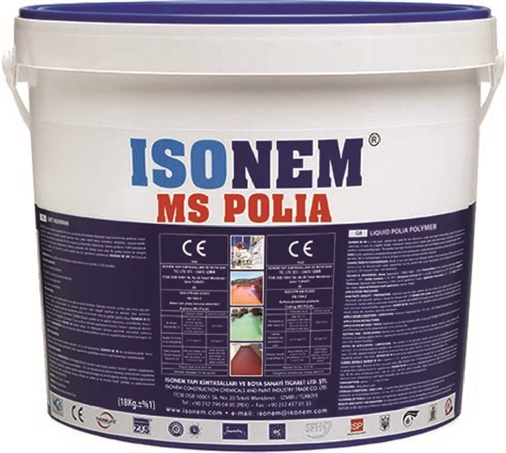 İsonem MS Polia Su Yalıtım Boyası 18 Kğ