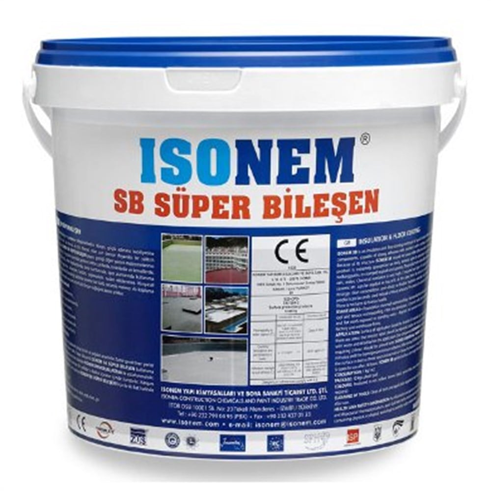 ISONEM SB SUPER BILESEN SU YALITIM BOYASI 10 KG