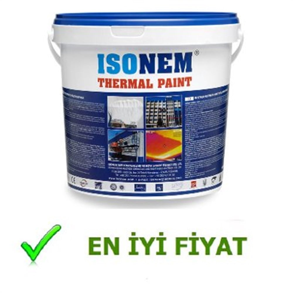 İSONEM THERMAL PAİNT ISI YALITIM BOYASI 10 LT