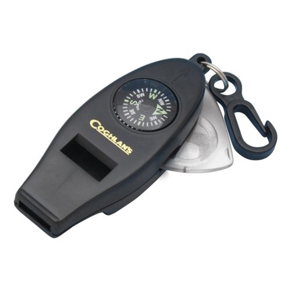 Coghlans Dört Fonksiyonlu Düdük Siyah