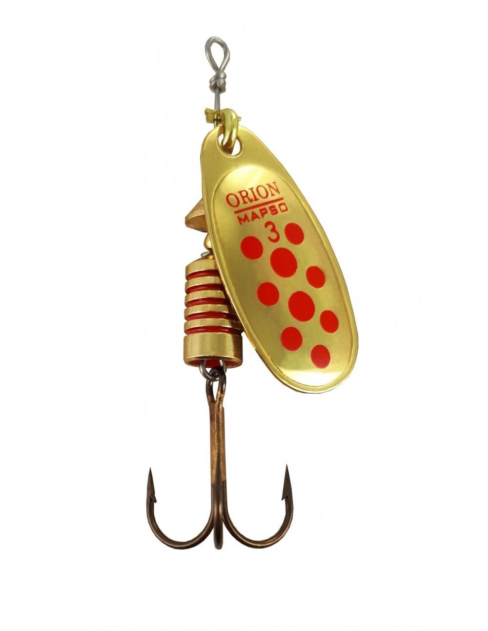 Mapso Orion Altın - Kırmızı Döner Kaşık No:3 Dogadayim.com