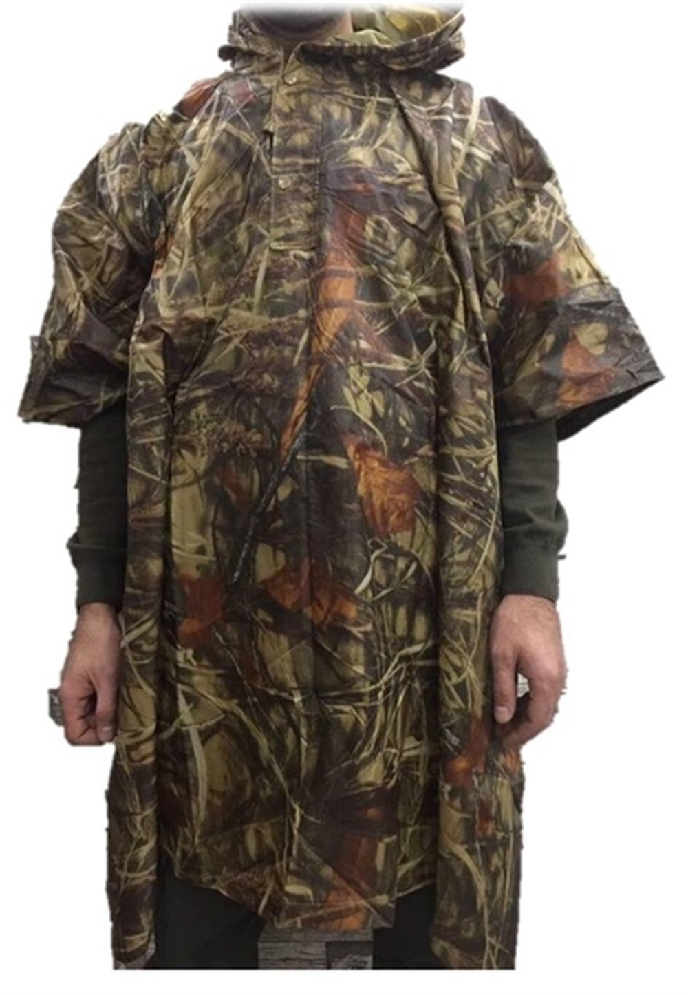 Remixon Sazlık Desen Panço Yağmurluk