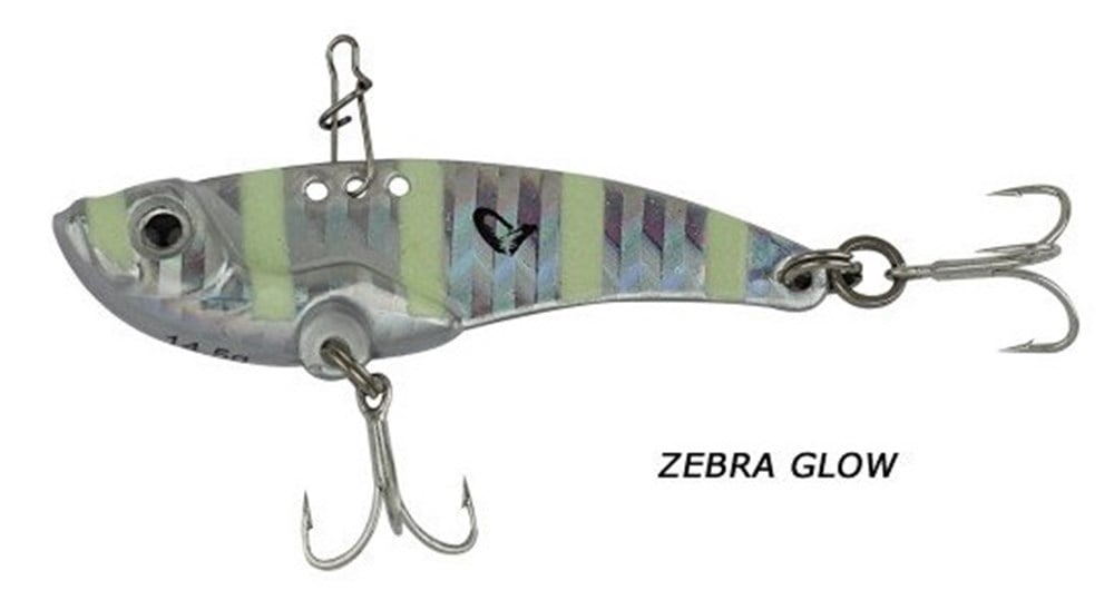 SAVAGEGEAR 3D VİB 14,5 GR VİBRASYON JİG  #ZEBRA GLOW