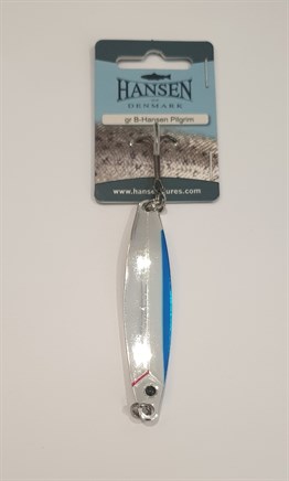 Hansen Pilgrim Mavi Lüfer - Levrek Kaşık 14 Gr Gümüş - Mavi