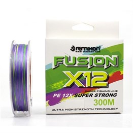 Remixon Fusion 300M X12 Multi Color İp Misina #0,20Mm