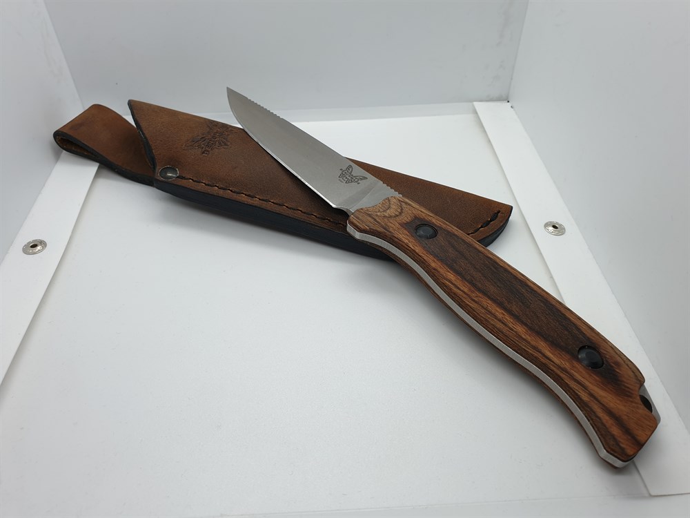 Benchmade Saddle Mountain Hunter Bıçak (Çok Temiz 2. El)