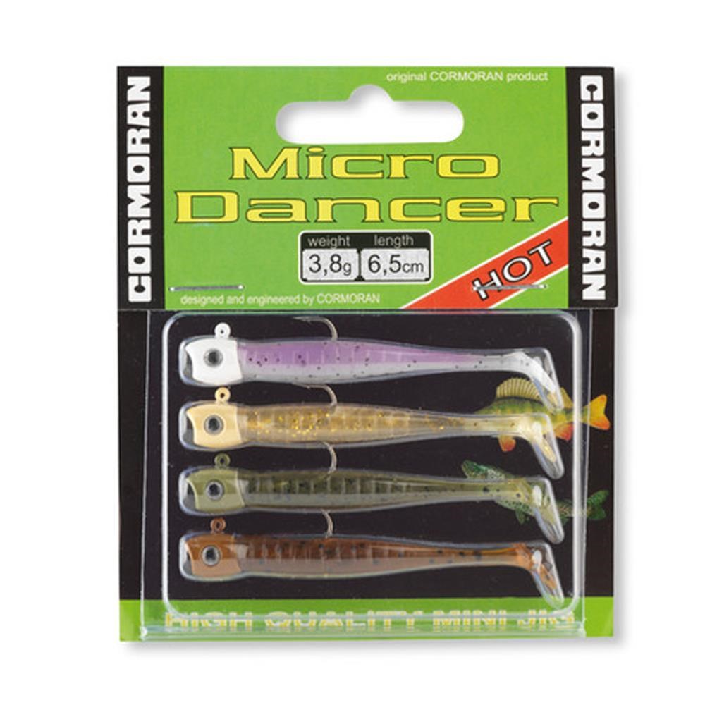 CORMORAN MİCRO DANCER 6,5 CM MİX SET 1 SİLİKON YEM