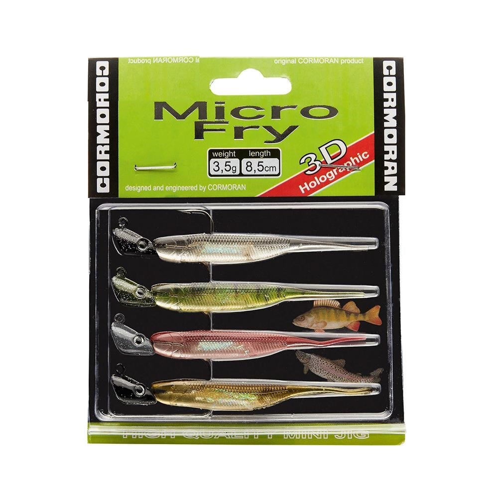 CORMORAN MİCRO FRY SET 2 SİLİKON YEM