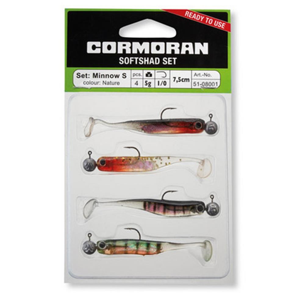 CORMORAN MİNNOW SOFT SHAD NATURE SİLİKON YEM