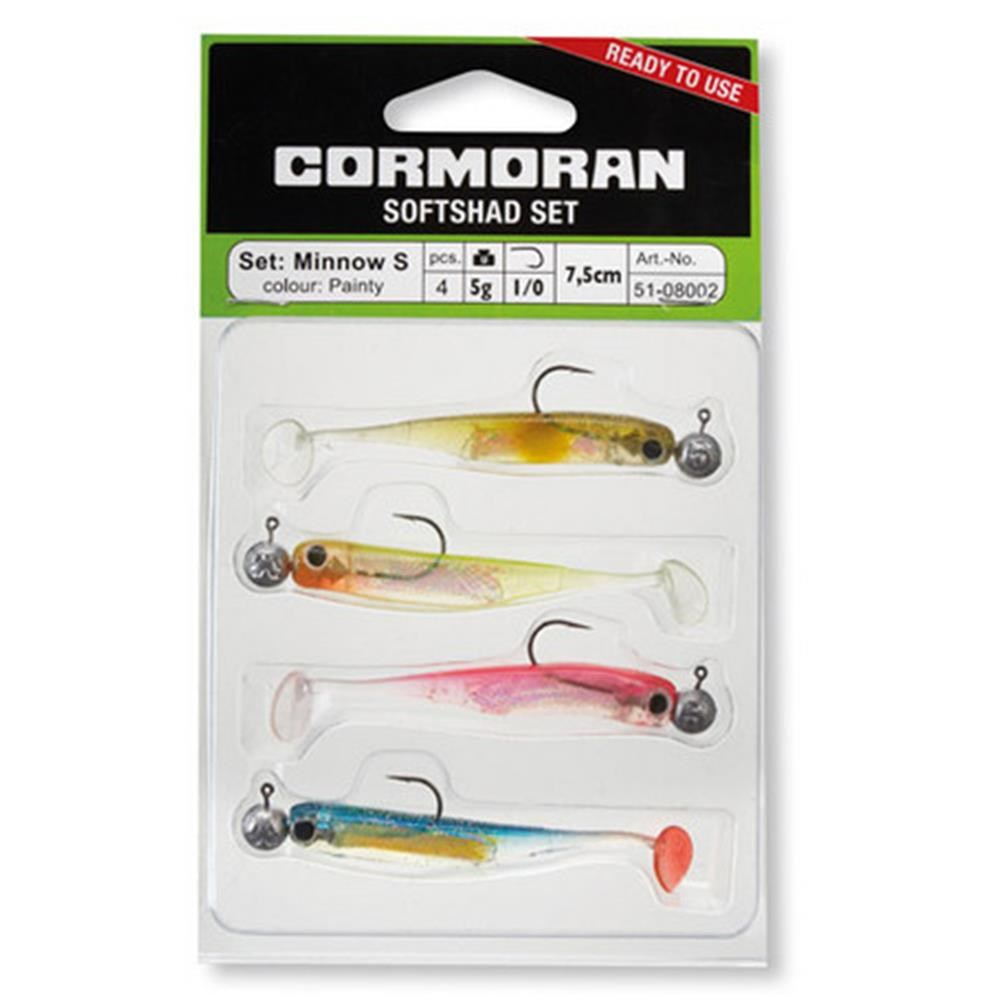 CORMORAN MİNNOW SOFT SHAD PAİNTY SİLİKON YEM
