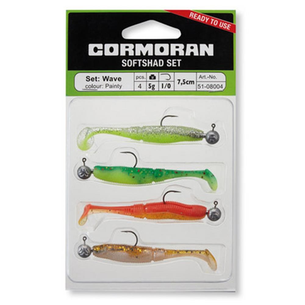 CORMORAN WAVE SOFT SHAD PAİNTY SİLİKON YEM