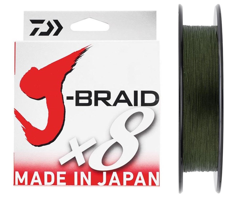 DAİWA J-BRAİD 8 KAT 150M ÖRGÜ İP MİSİNA # 0,10 MM