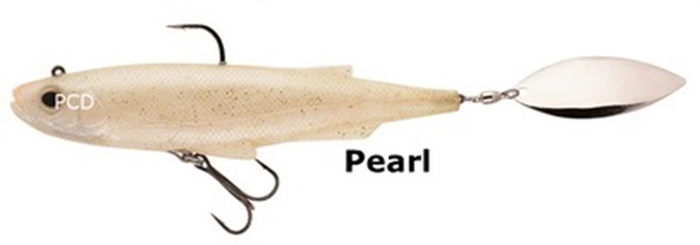 DAİWA SPİNTAİL SHAD SİLİKON YEM # UV PEARL 10 CM / 24 GR