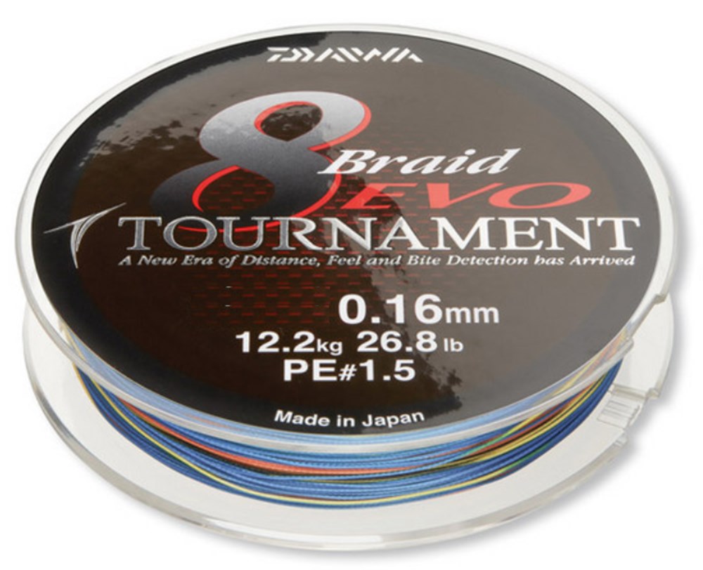 DAİWA TOURNAMENT 8 B EVO MC 300MT ÖRGÜ MİSİNA # 0,45 MM