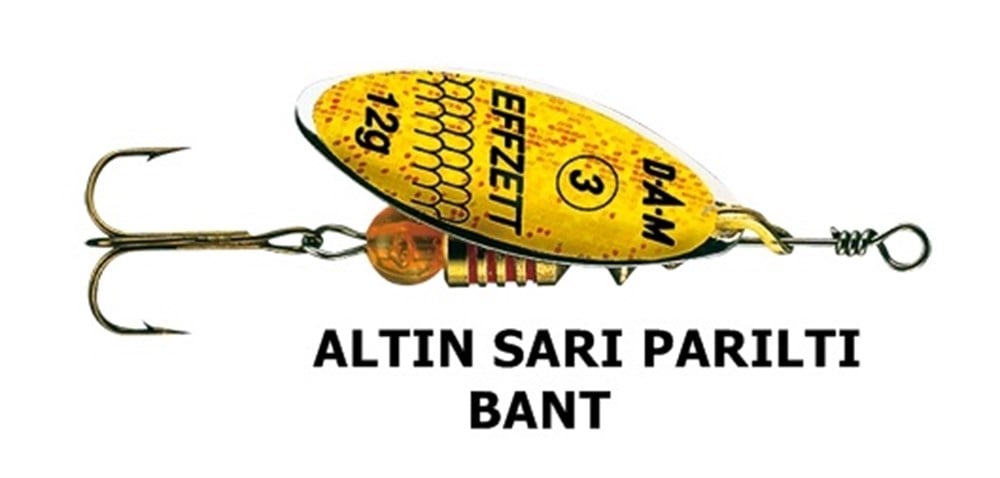 DAM EFFZETT FZ PREDATOR DÖNER KAŞIK SARI PARILTI BANT NO:2