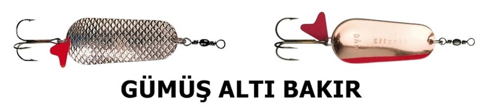 DAM EFFZETT FZ SCHUPPE KAŞIK GÜMÜŞ ALTI BAKIR 45 MM - 16 GR