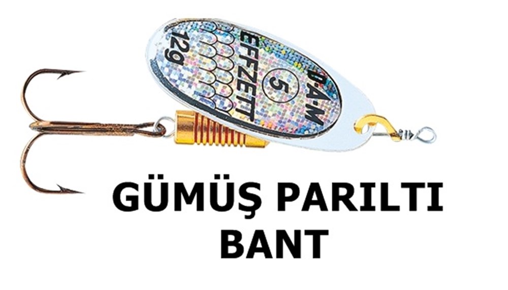 DAM EFFZETT FZ STANDART DÖNER KAŞIK GÜMÜŞ PARILTI BANT NO:1