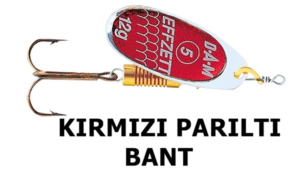DAM EFFZETT FZ STANDART DÖNER KAŞIK KIRMIZI PARILTI BANT NO:3