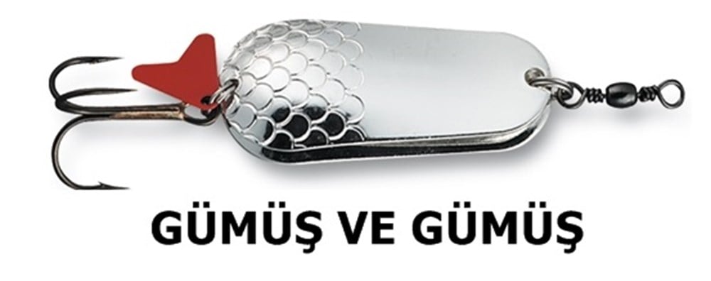 DAM EFFZETT FZ TWİN KAŞIK GÜMÜŞ VE GÜMÜŞ 55 MM - 22 GR