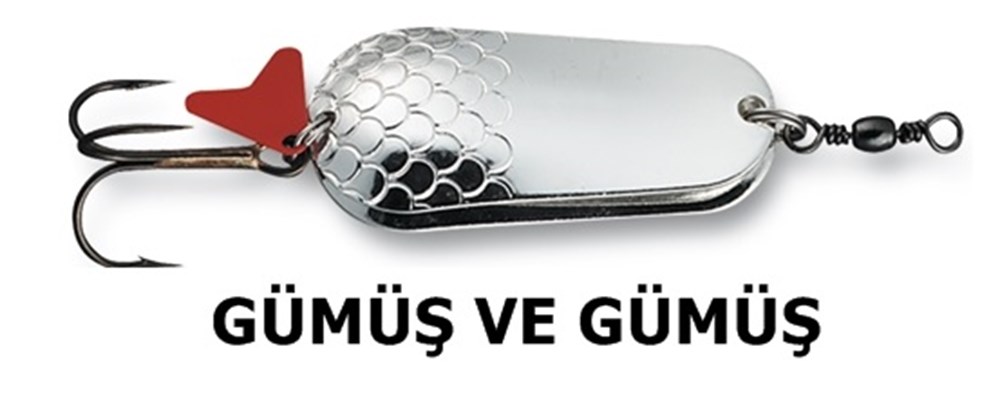 DAM EFFZETT FZ TWİN KAŞIK GÜMÜŞ VE GÜMÜŞ 45 MM - 16 GR